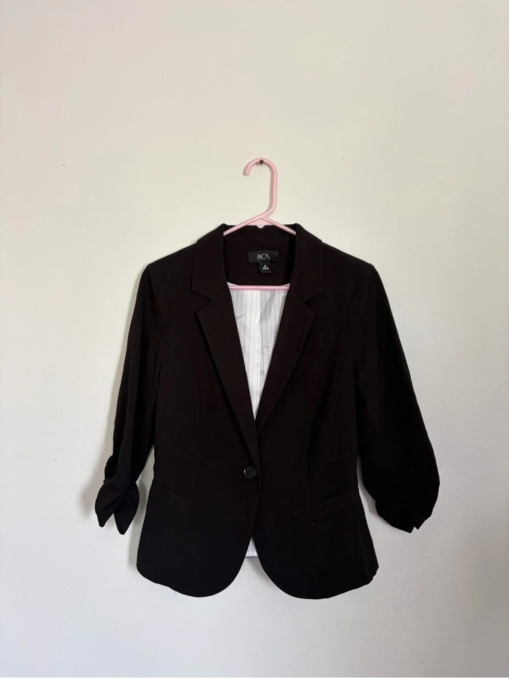 BCX Women's Black Blazer Jacket
